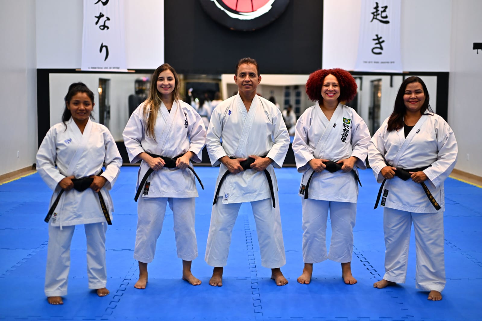 Equipe de professores da Liga Roraimense de Karatê