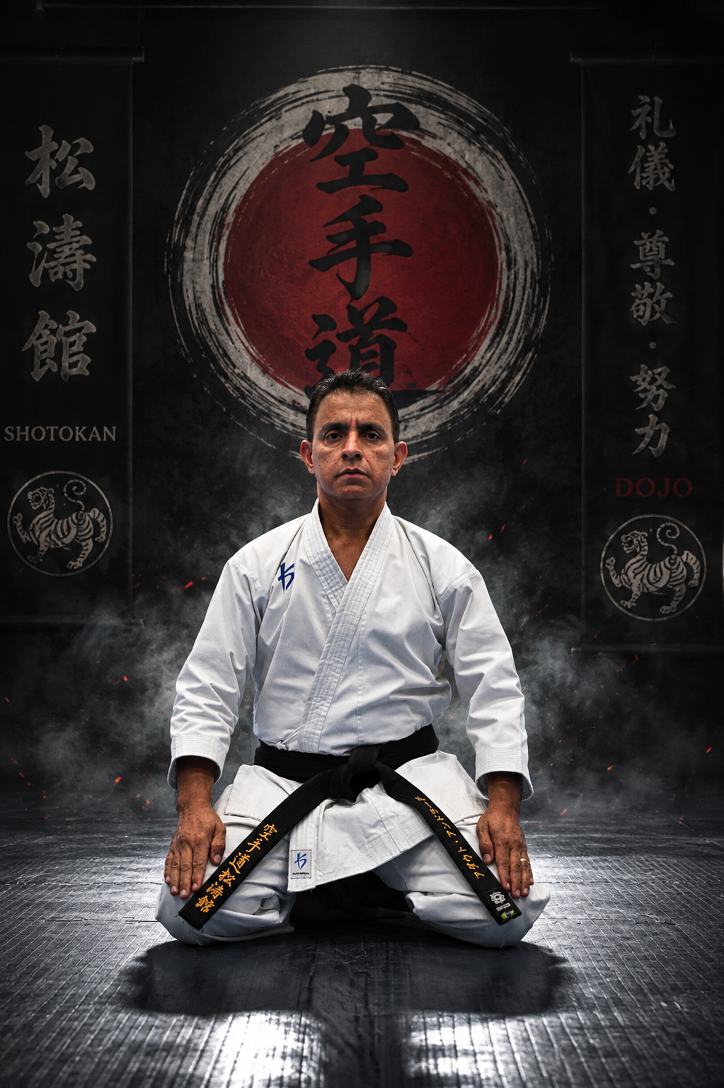 Retrato de Sensei Adauto Andrade